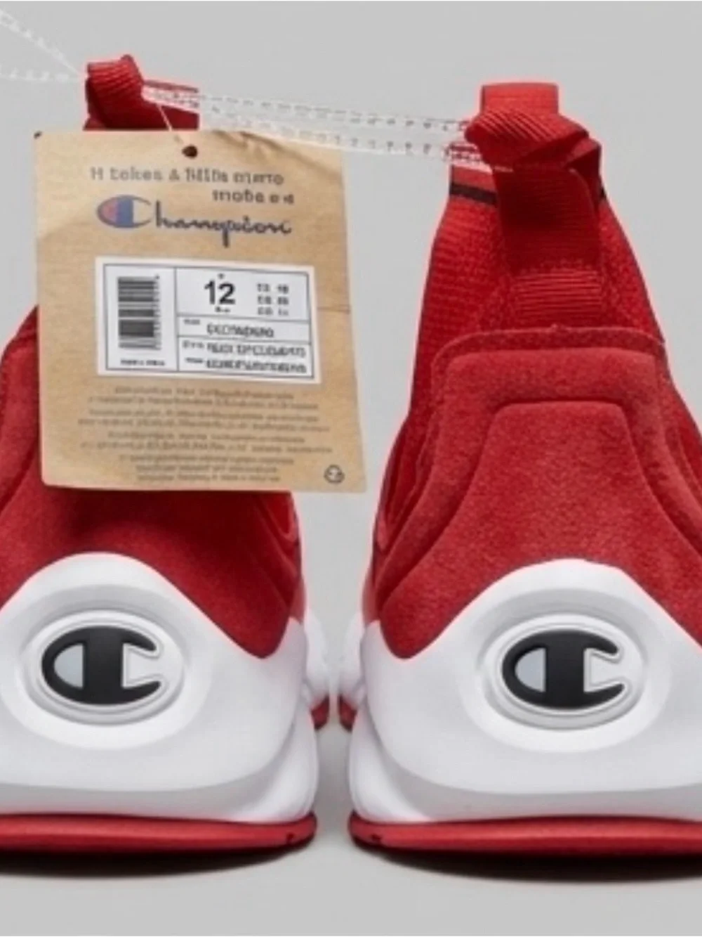 Champion Rally Pro Collegiate 'Scarlet Red' Sneaker (Size 12 US, NWT)